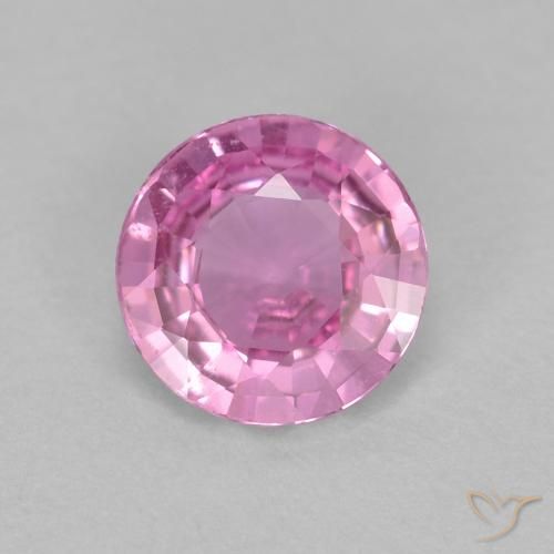 0.61ct Naturel Rose pourpre royal Saphir, Tour, VS