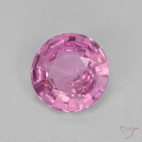Saphir Rose pourpre royal naturelle Tour, 0.61 ct, VS