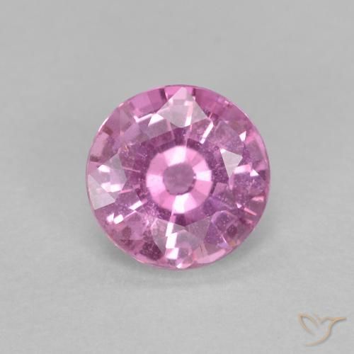 0.58ct Naturel Rose intense Saphir, Tour, VS
