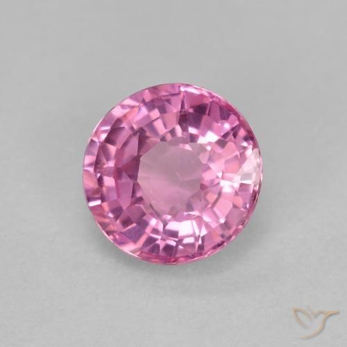 Saphir Rose pourpre royal naturelle Tour, 0.70 ct, VS