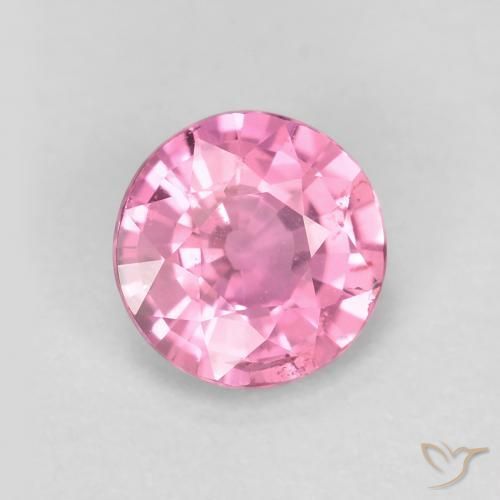 Saphir Rose moyen naturelle Tour, 0.61 ct, VS