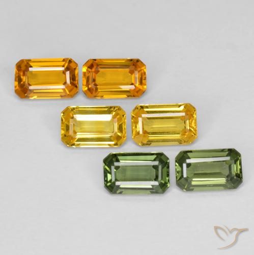 Shop natural 2.54ct Multicolore Saphir gems, Octogone / coupe Émeraude, from Tanzanie at GemSelect. In stock, global shipping!