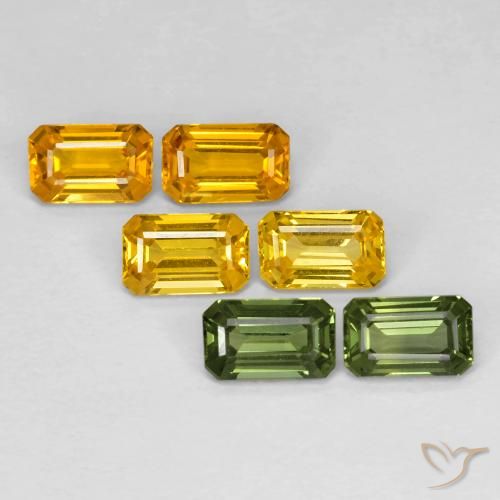 Shop natural 2.60ct Multicolore Saphir gems, Octogone / coupe Émeraude, from Tanzanie at GemSelect. In stock, global shipping!