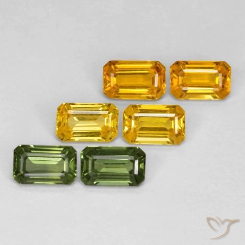Shop natural 2.60ct Multicolore Saphir gems, Octogone / coupe Émeraude, from Tanzanie at GemSelect. In stock, global shipping!