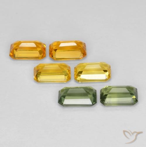 Shop natural 2.60ct Multicolore Saphir gems, Octogone / coupe Émeraude, from Tanzanie at GemSelect. In stock, global shipping!