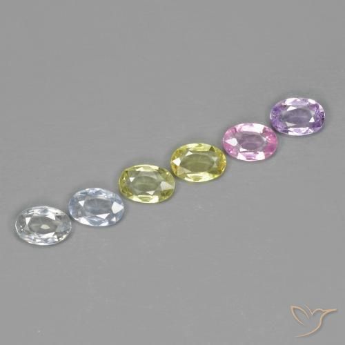 Shop natural 2.64ct Multicolore Saphir gems, ovale, from Tanzanie at GemSelect. In stock, global shipping!