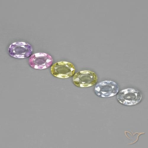 Shop natural 2.64ct Multicolore Saphir gems, ovale, from Tanzanie at GemSelect. In stock, global shipping!