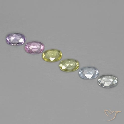 Shop natural 2.64ct Multicolore Saphir gems, ovale, from Tanzanie at GemSelect. In stock, global shipping!