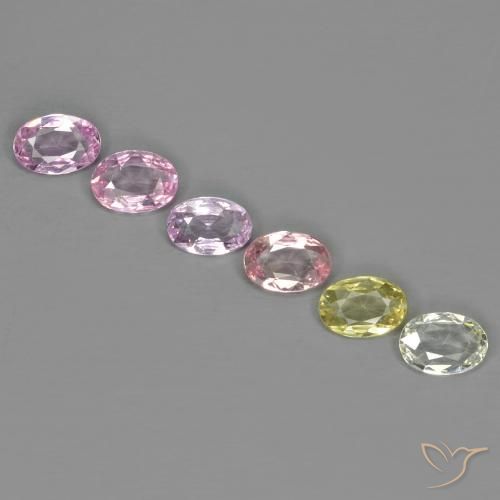 Shop natural 2.50ct Multicolore Saphir gems, ovale, from Tanzanie at GemSelect. In stock, global shipping!