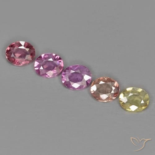 Shop natural 2.44ct Multicolore Saphir gems, ovale, from Tanzanie at GemSelect. In stock, global shipping!