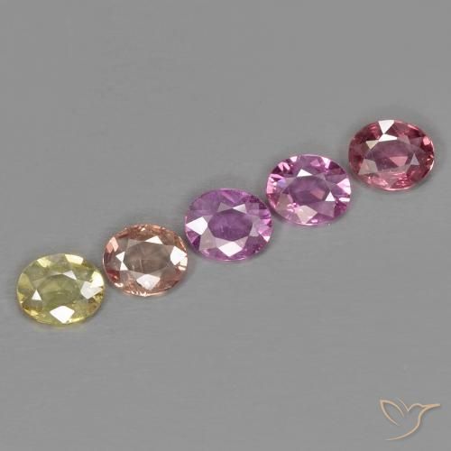 Shop natural 2.44ct Multicolore Saphir gems, ovale, from Tanzanie at GemSelect. In stock, global shipping!