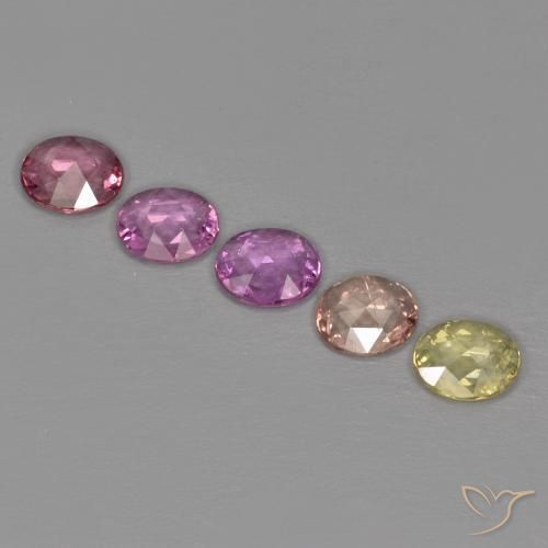 Shop natural 2.44ct Multicolore Saphir gems, ovale, from Tanzanie at GemSelect. In stock, global shipping!