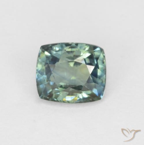 1.19ct Naturel Multicolore Saphir, Coussin, VVS-VS