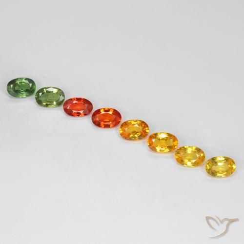 Shop natural 4.66ct Multicolore Saphir gems, ovale, from Tanzanie at GemSelect. In stock, global shipping!