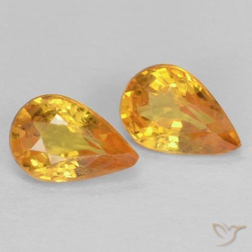 Shop natural 1.09ct Or Saphir gems, En forme de poire, from Tanzanie at GemSelect. In stock, global shipping!