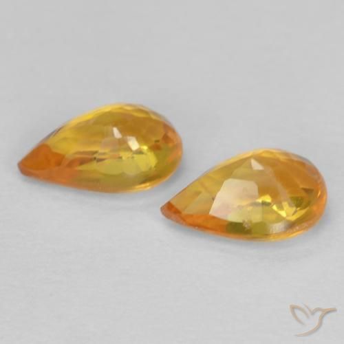 Shop natural 1.09ct Or Saphir gems, En forme de poire, from Tanzanie at GemSelect. In stock, global shipping!
