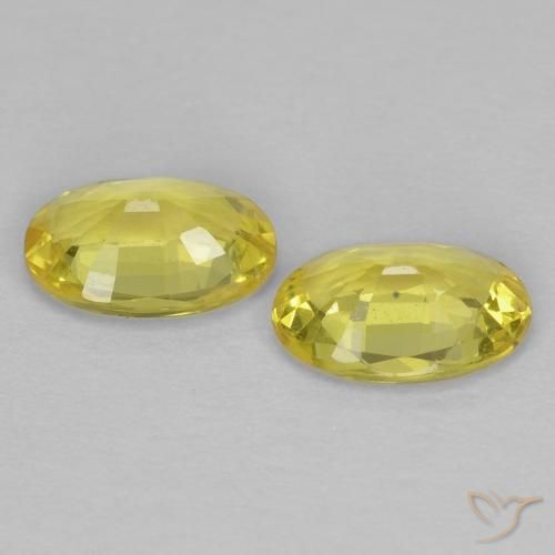 Shop natural 1.01ct Jaune clair Saphir gems, ovale, from Tanzanie at GemSelect. In stock, global shipping!
