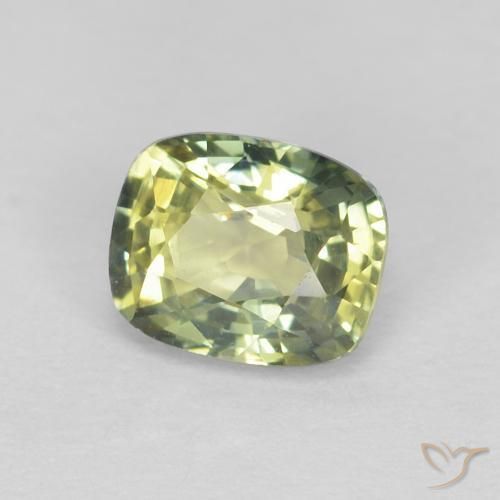 Saphir Multicolore naturelle Coussin, 0.73 ct, VVS