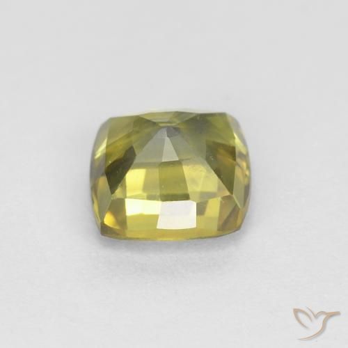 Saphir Multicolore naturelle Coussin, 0.97 ct, VS