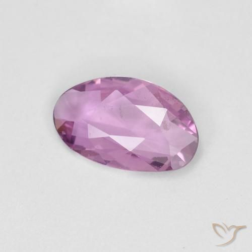 Saphir Pourpre rosâtre profond naturelle Fantaisie, 0.46 ct, VS