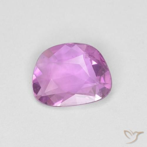 0.48ct Naturel Medium Light-Purple Saphir, Fantaisie, VS