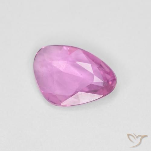 0.58ct Naturel Rose pourpre royal Saphir, Fantaisie, VS