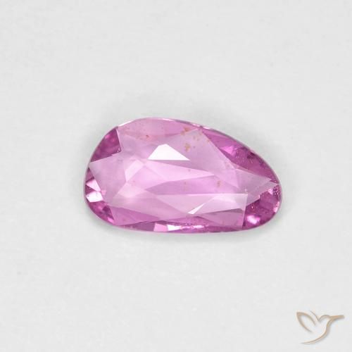 0.60ct Naturel Pourpre rosâtre intense Saphir, Fantaisie, VS