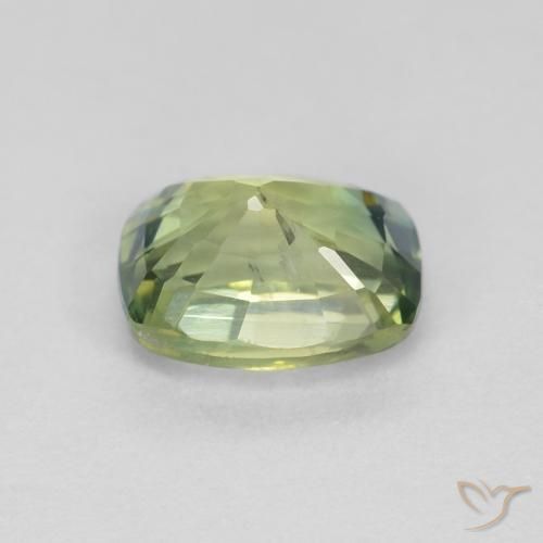 Saphir Multicolore naturelle Coussin, 1.22 ct, VS