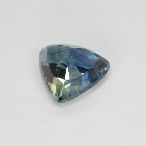 Saphir bleue naturelle trillion, 1,04 ct, VS