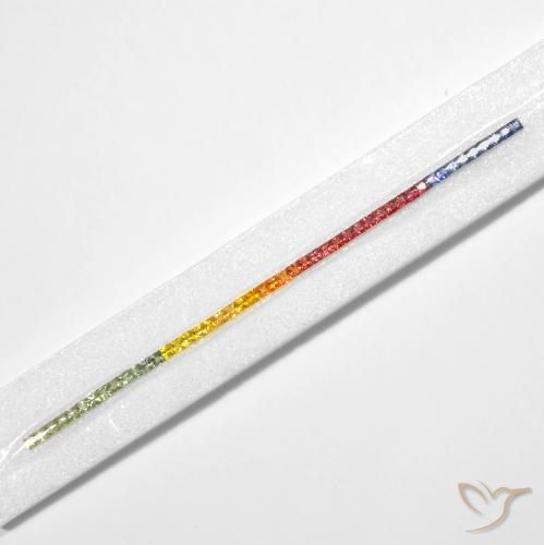Shop natural 8.50ct Multicolore Saphir gems, Carré, from Tanzanie at GemSelect. In stock, global shipping!