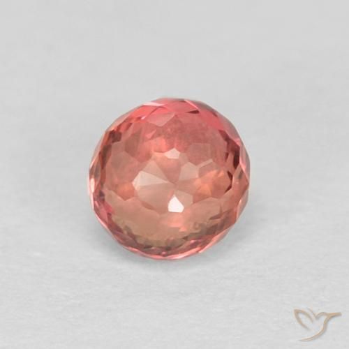 0.40ct Naturel Rouge léger Saphir, Tour, VVS