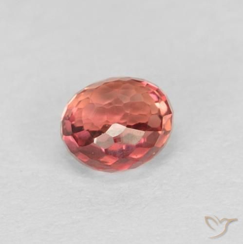 Saphir Rouge léger naturelle Tour, 0.40 ct, VVS
