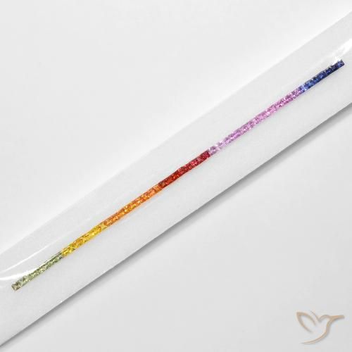 Shop natural 5.93ct Multicolore Saphir gems, Carré, from Tanzanie at GemSelect. In stock, global shipping!