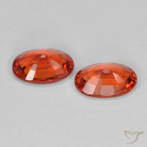 Shop natural 0.88ct Rouge moyen Saphir gems, ovale, from Tanzanie at GemSelect. In stock, global shipping!