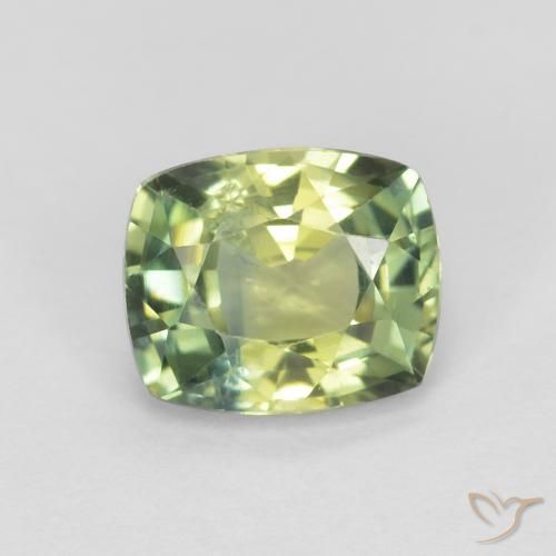 1.16ct Naturel Multicolore Saphir, Coussin, VS