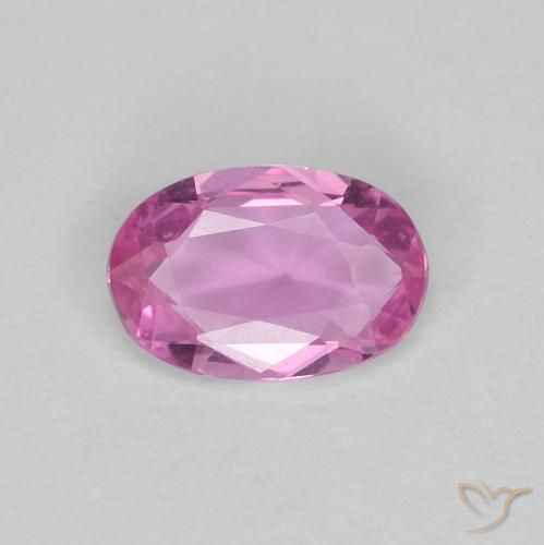 0.41ct Naturel Rose foncé Saphir, ovale, VVS-VS