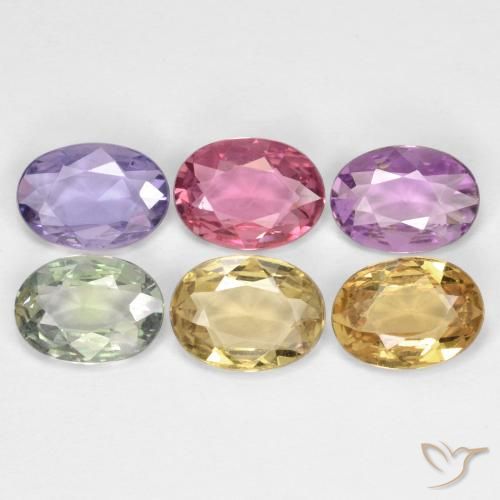 Shop natural 3.98ct Multicolore Saphir gems, ovale, from Madagascar at GemSelect. In stock, global shipping!