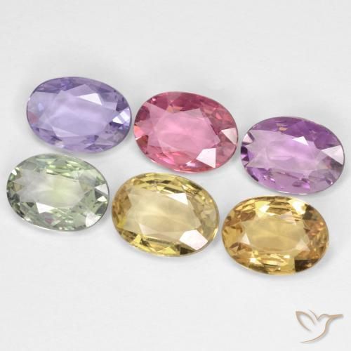 Shop natural 3.98ct Multicolore Saphir gems, ovale, from Madagascar at GemSelect. In stock, global shipping!