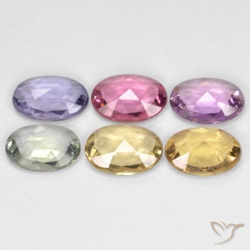 Shop natural 3.98ct Multicolore Saphir gems, ovale, from Madagascar at GemSelect. In stock, global shipping!