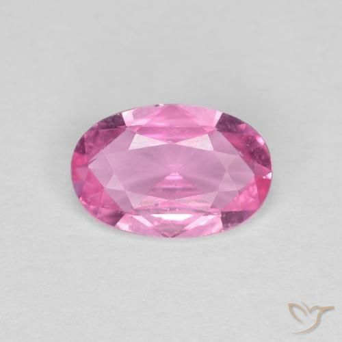 0.42ct Naturel Rose Saphir, ovale, VVS