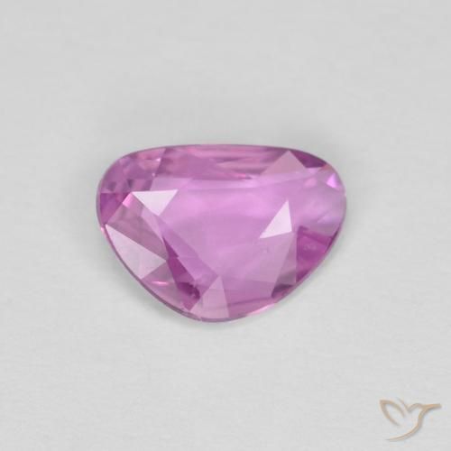 0.51ct Naturel Pourpre moyen Saphir, Fantaisie, VVS-VS