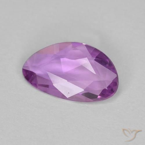 Saphir Violet mauve naturelle Fantaisie, 0.58 ct, VVS
