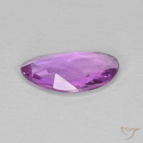 Saphir Violet mauve naturelle Fantaisie, 0.58 ct, VVS