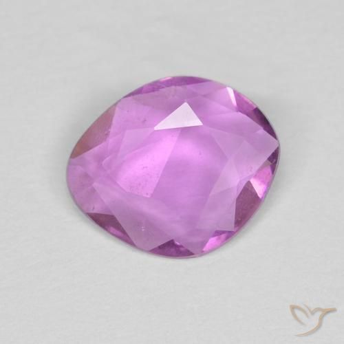 Saphir Pourpre électrique naturelle Fantaisie, 0.59 ct, VS