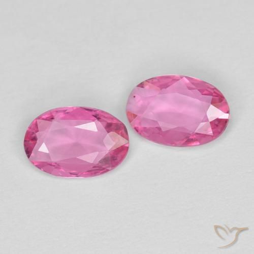 Shop natural 0.62ct Rose foncé Saphir gems, ovale, from Madagascar at GemSelect. In stock, global shipping!