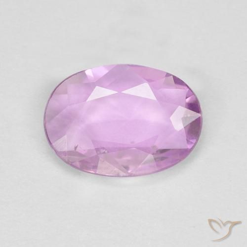 0.67ct Naturel Pourpre moyen Saphir, ovale, VS