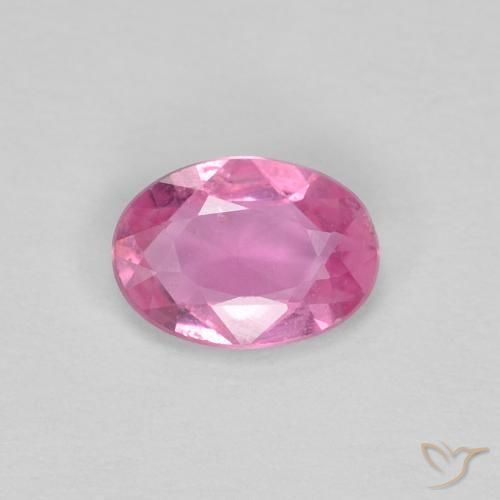 0.44ct Naturel Rose pourpre royal Saphir, ovale, VS