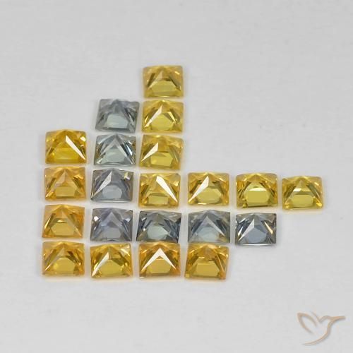 Shop natural 2.87ct Multicolore Saphir gems, Carré, from Tanzanie at GemSelect. In stock, global shipping!