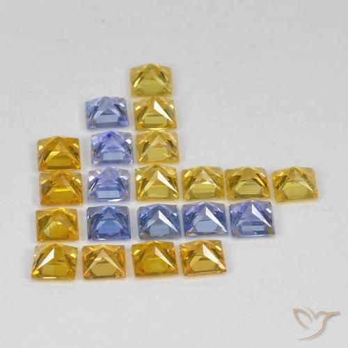 Shop natural 3.37ct Multicolore Saphir gems, Carré, from Tanzanie at GemSelect. In stock, global shipping!
