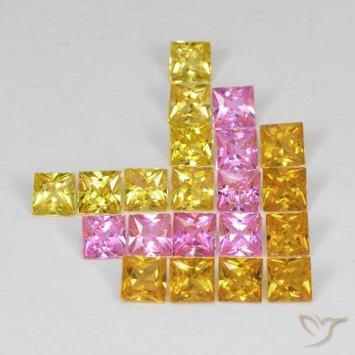 Shop natural 3.26ct Multicolore Saphir gems, Carré, from Tanzanie at GemSelect. In stock, global shipping!